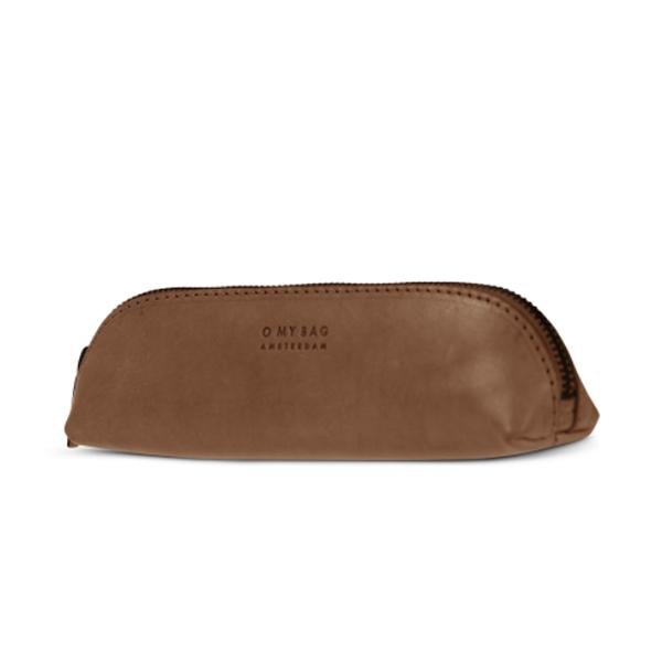 Pencil Case Small Classic Leather Camel