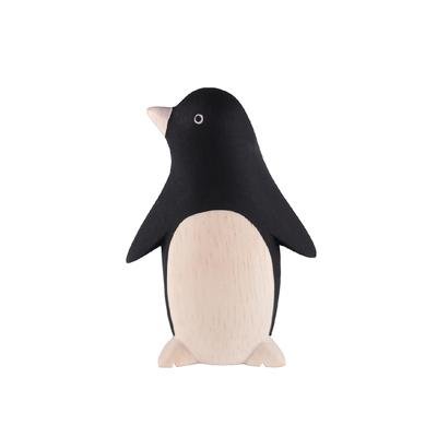 Pingouin animalier en bois