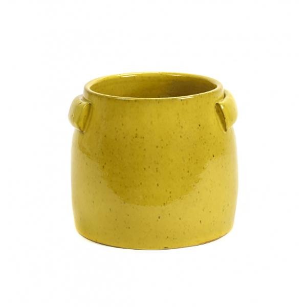 Pot Tabor S D22xH19 Yellow