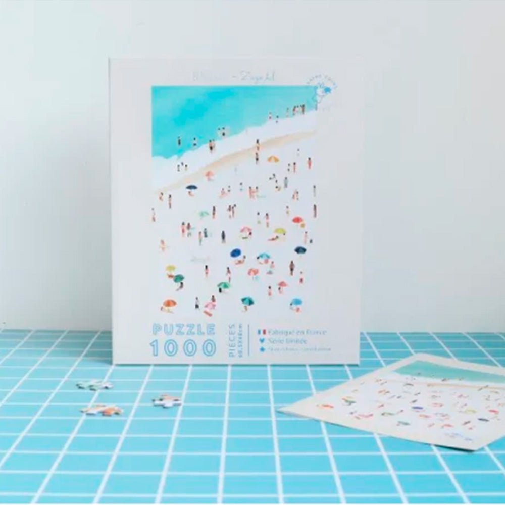 Puzzle Vida en la Playa por Melisa Bilgici - 1000 Piezas