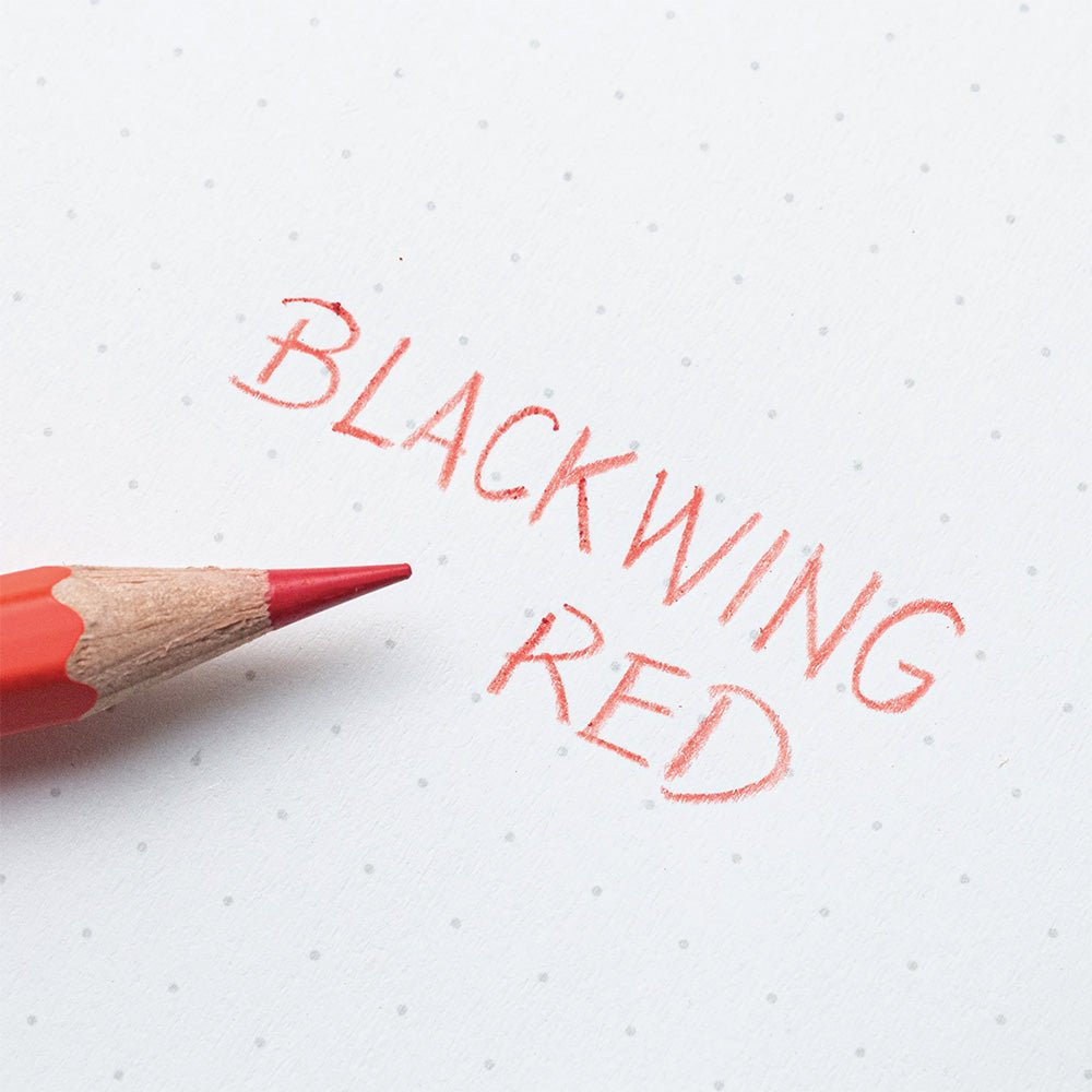 Lot de 4 crayons rouges Blackwing
