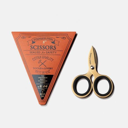 Scissors 3" Gold