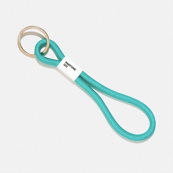  Pantone Short Key Chain Turquoise 320 C