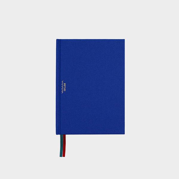 Cahier de Couleurs A6 Papier Uni Crème - Bleu