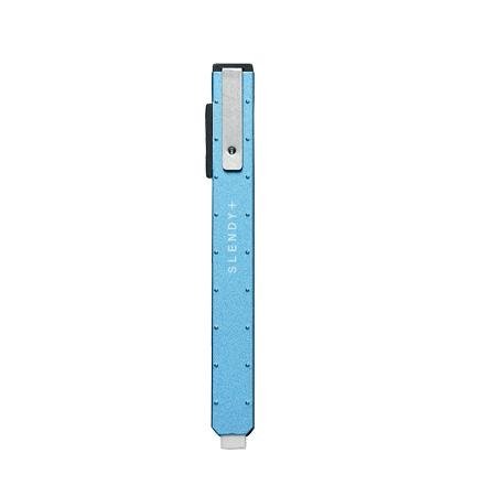 Slendy+ Thin Steel Eraser Holder Metallic Blue