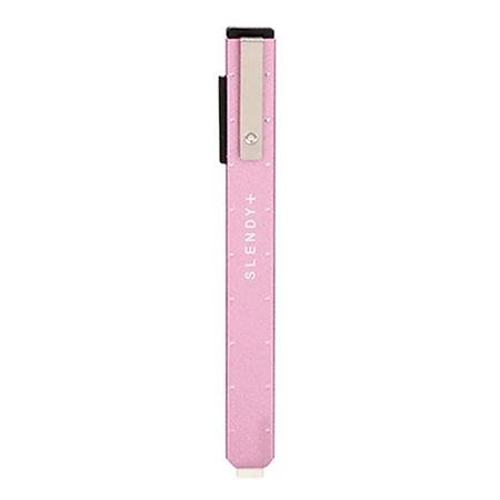Slendy+ Thin Steel Eraser Holder Metallic Pink