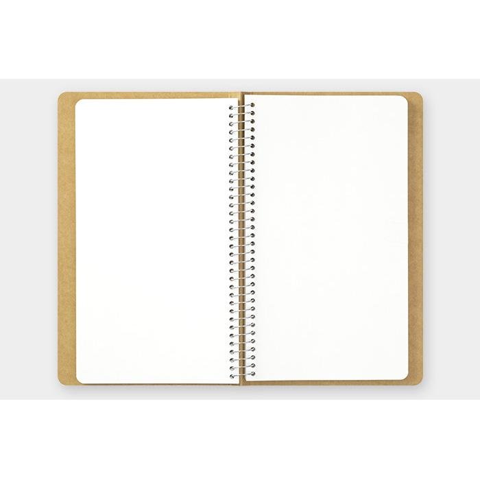 Spiral Ring Notebook A5 Slim MD White
