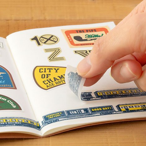 TRAVELER'S notebook B-Sides & Rarities Recharge Sticker Release Paper Passport Size