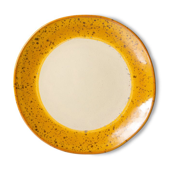 70s Ceramics Side Plate Autumn