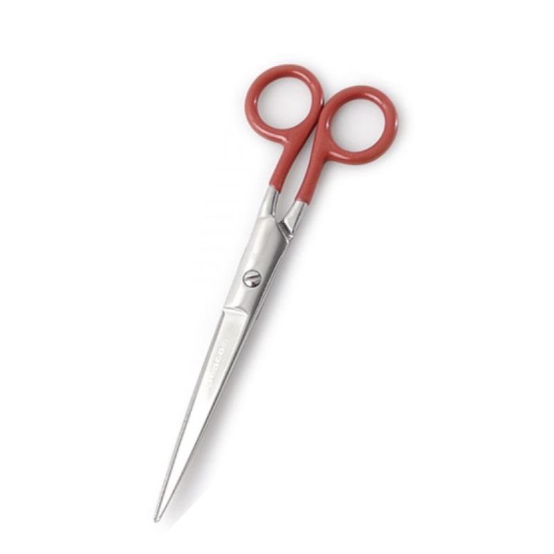 Stainless Steel Scissors L Red