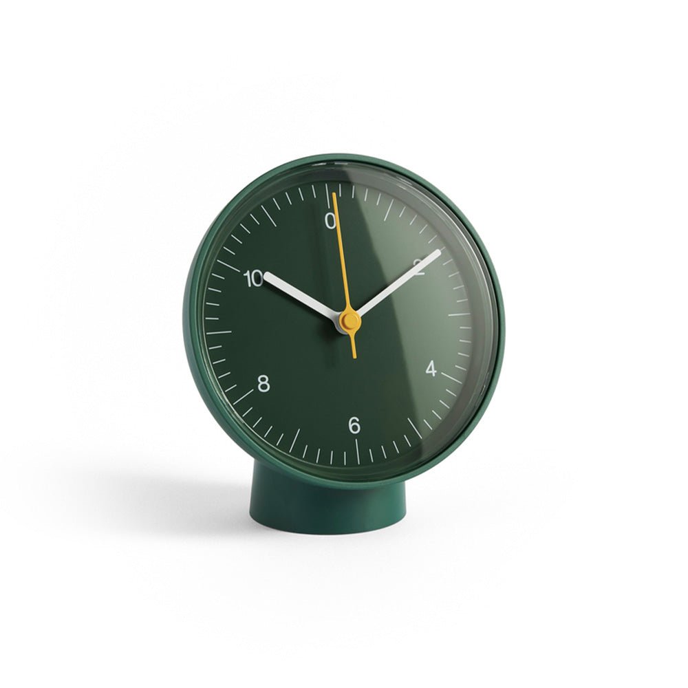 Horloge de table verte