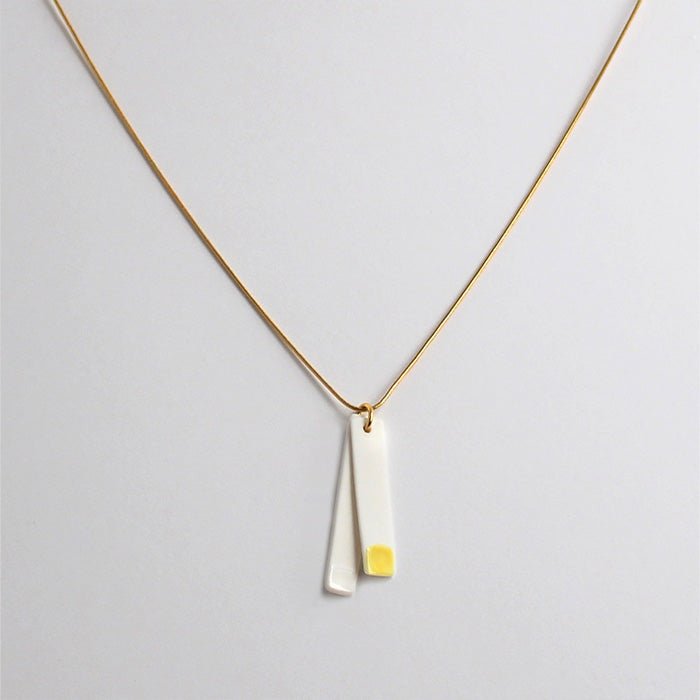Necklace Tiras Yellow