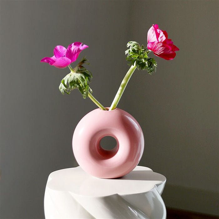 Vase Torus Pink