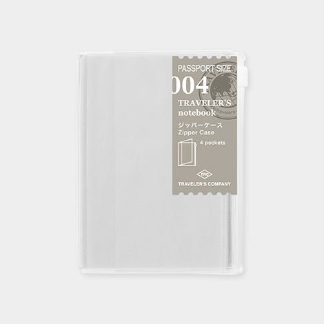 TRAVELER'S notebook Recharge 004 Poche zippée - Format passeport