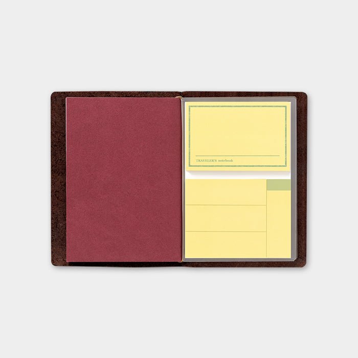 TRAVELER'S notebook Recharge 012 Notes Autocollantes - Taille Passeport
