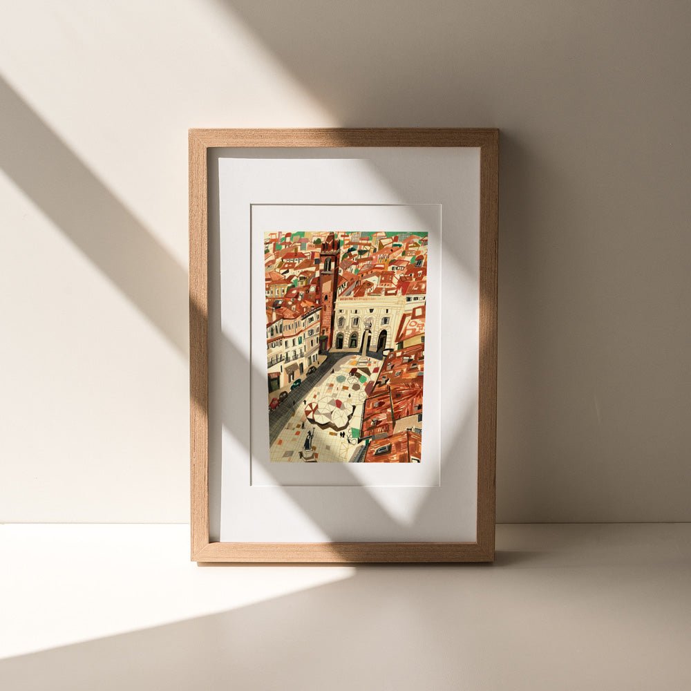Vista de Verona Impresión Giclée A4