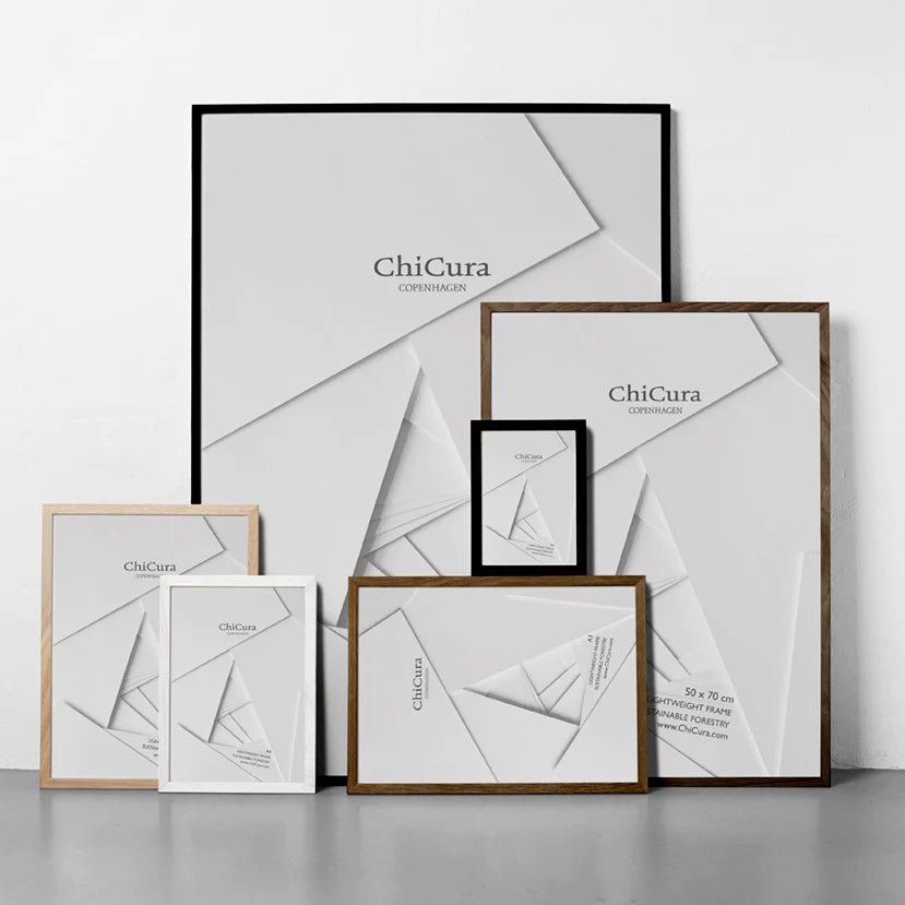 Metrekey Marco de fotos DIN A4 (21 x 29,7 cm), juego de 3 marcos de fotos  vintage de madera con certificado de color blanco con cristal acrílico con