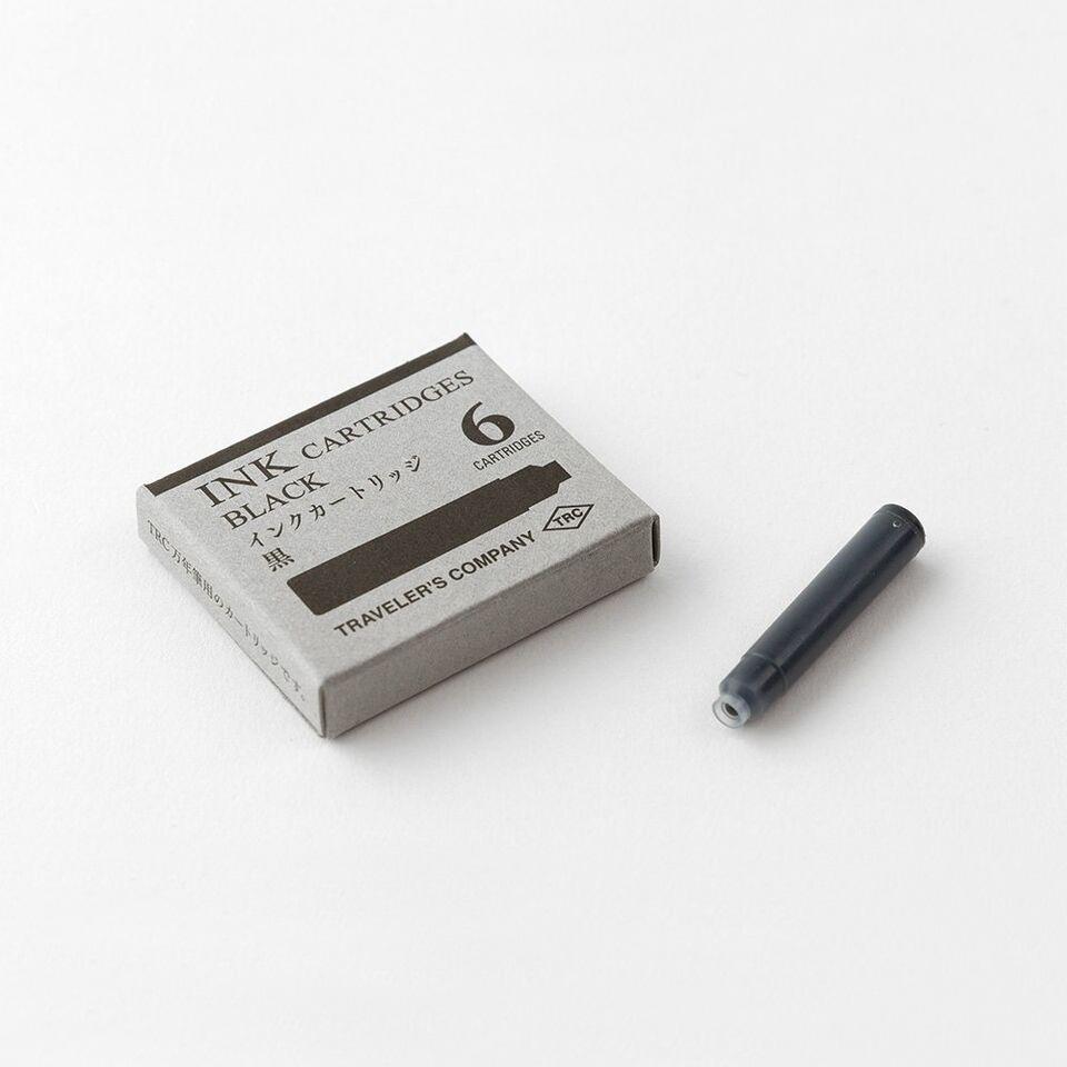 Fountain Pen Cartridge - Black (pack of 6)