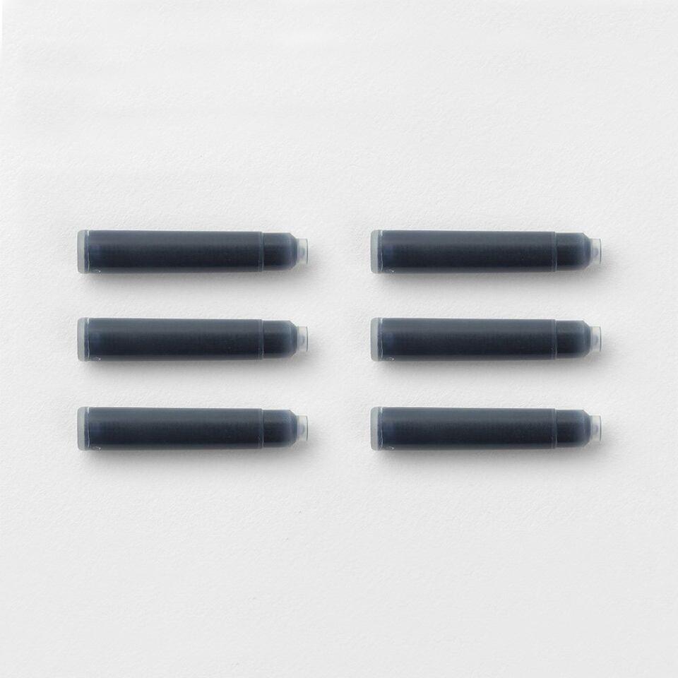 Fountain Pen Cartridge - Blue/Black (pack of 6)