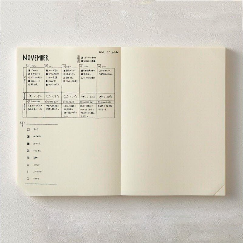 MD Notebook Journal A5 Codex 1 Jour 1 Page Dot Grid