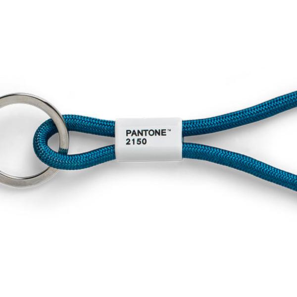 Porte-clés court Pantone bleu 2150