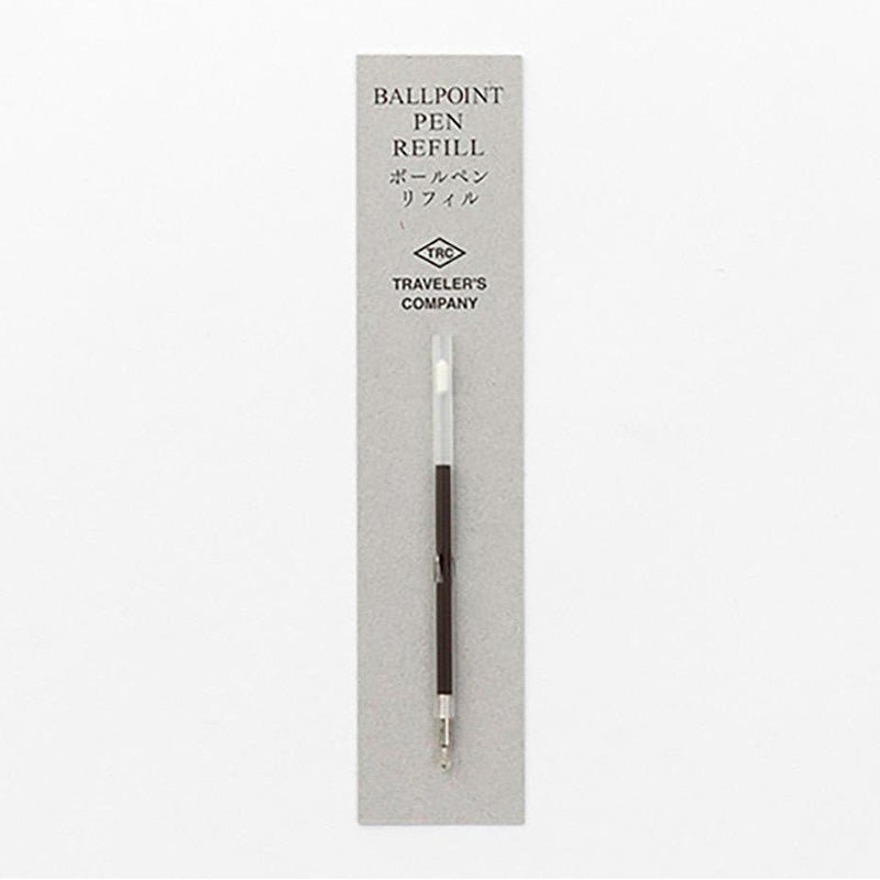 Replacement Brass Ballpoint Pen - Black Ink TCR