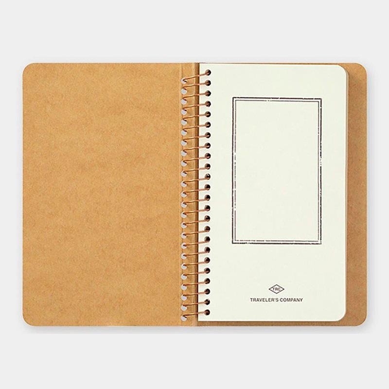 Spiral Ring Notebook A6 Slim DW Kraft Paper