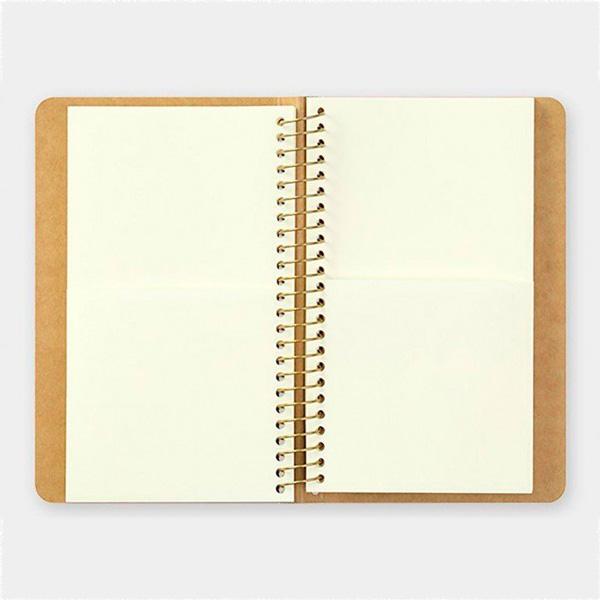 Spiral Ring Notebook A6 Slim Paper Pocket