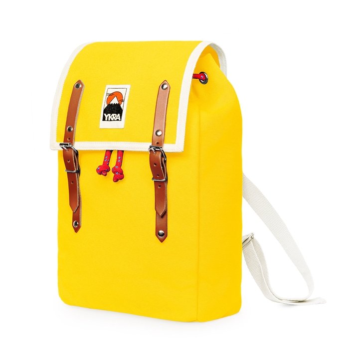 Matra Mini Cotton Strap Backpack Yellow